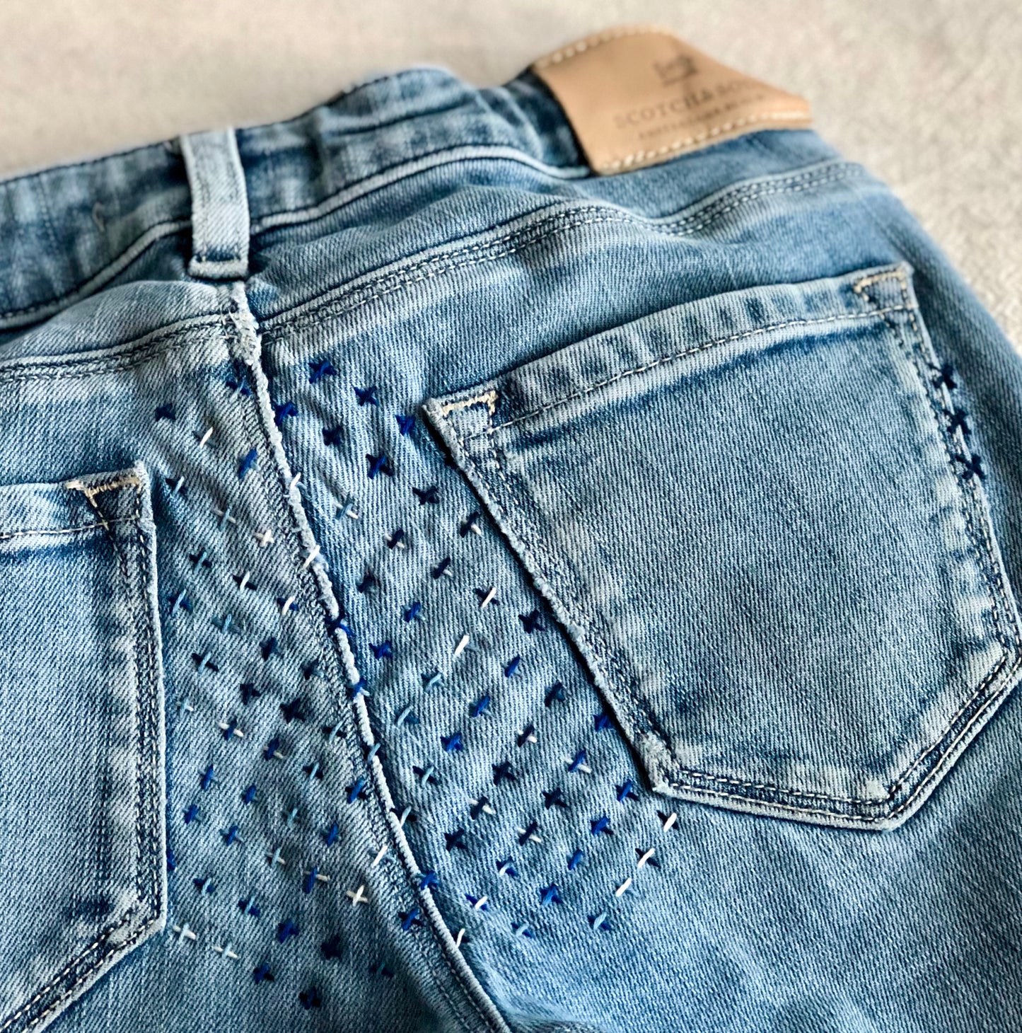 Workshop denim mending with Sashiko, Sun. 1 February 2 - 5:30 pm