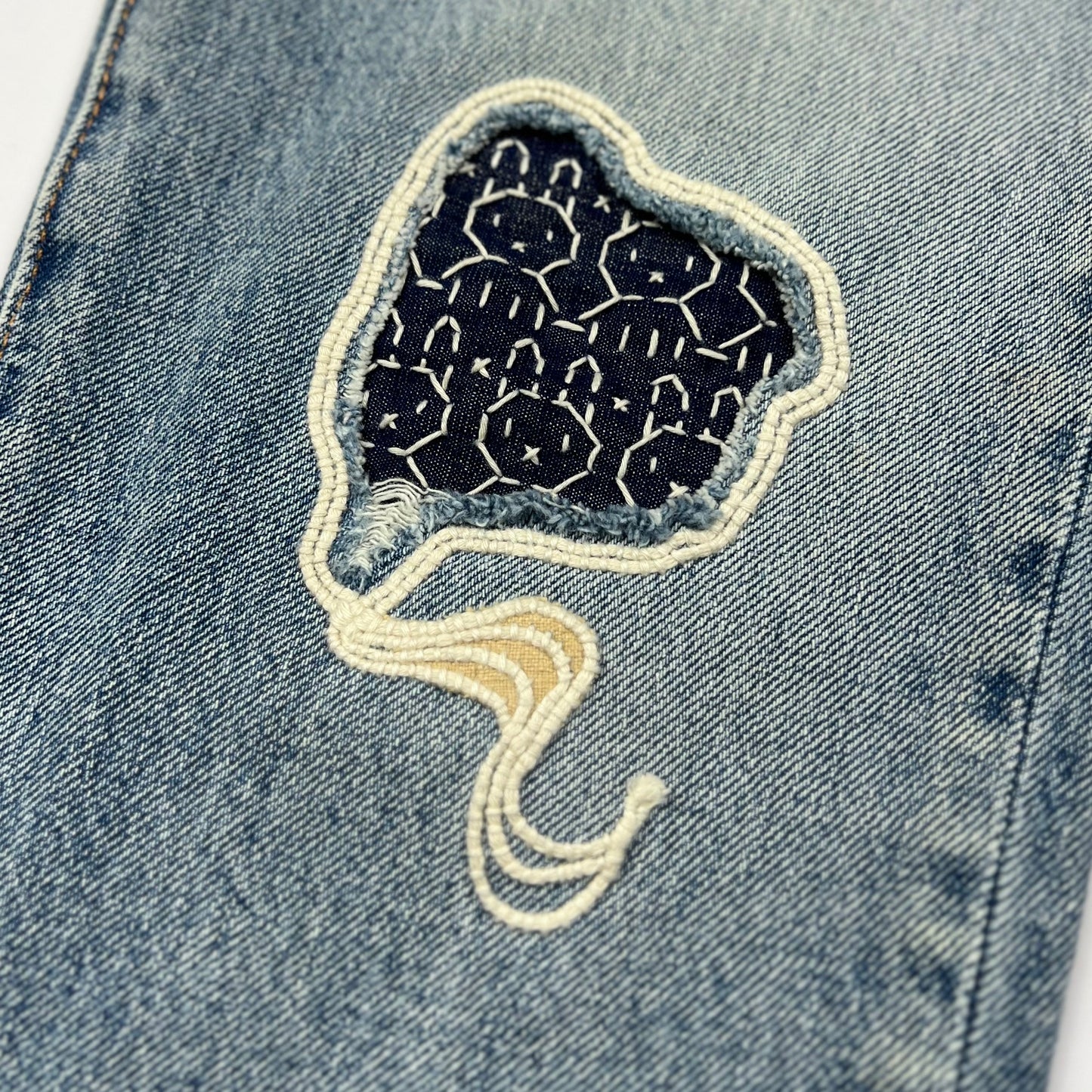 Sashiko bunny PDF pattern | digital download